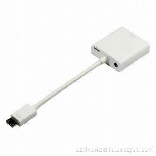HDMI C Type to VGA Adapter with Beautiful Appearance